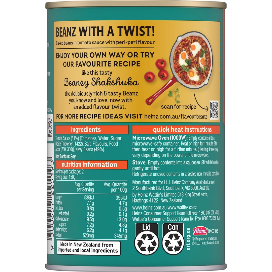 Baked Bean Peri Peri 2