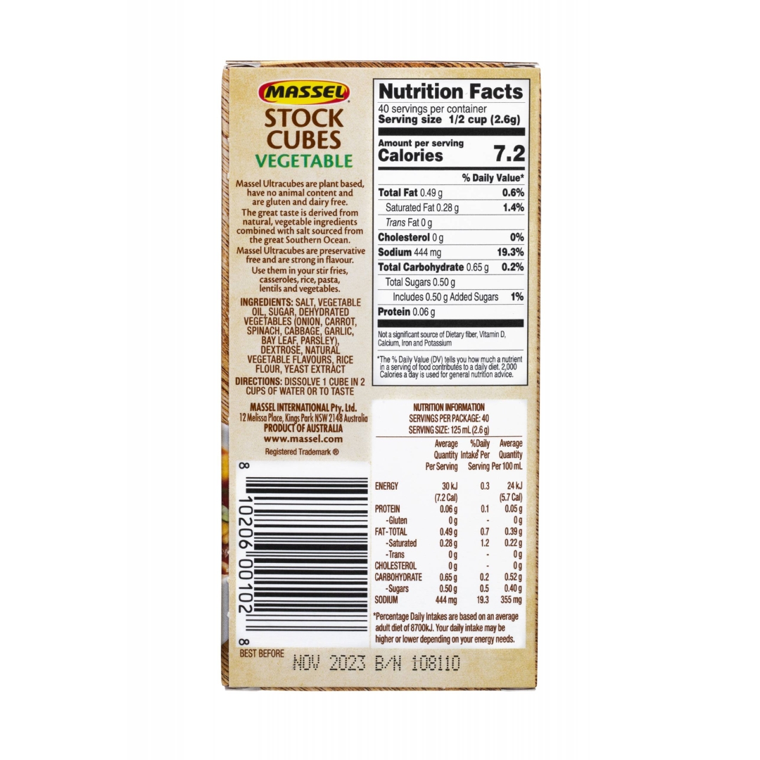 Vegetable Stock Cubes 2