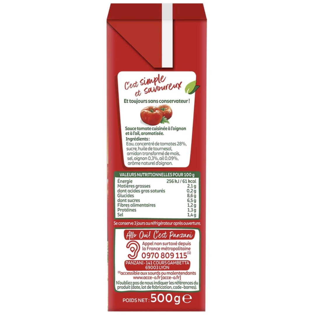 Cooked Tomato Sauce with Onion & Garlic 2
