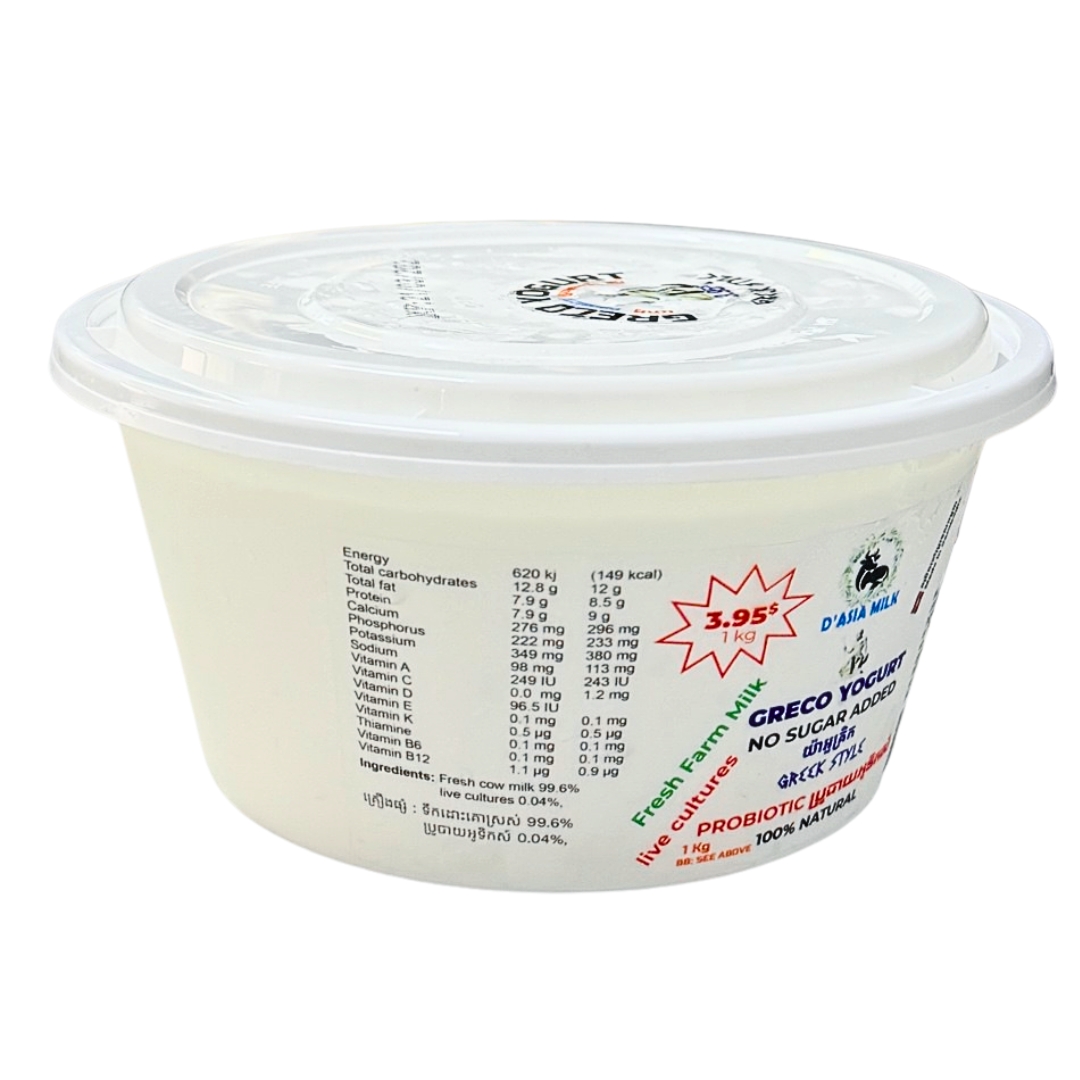 Plain Greek Style Yogurt  2