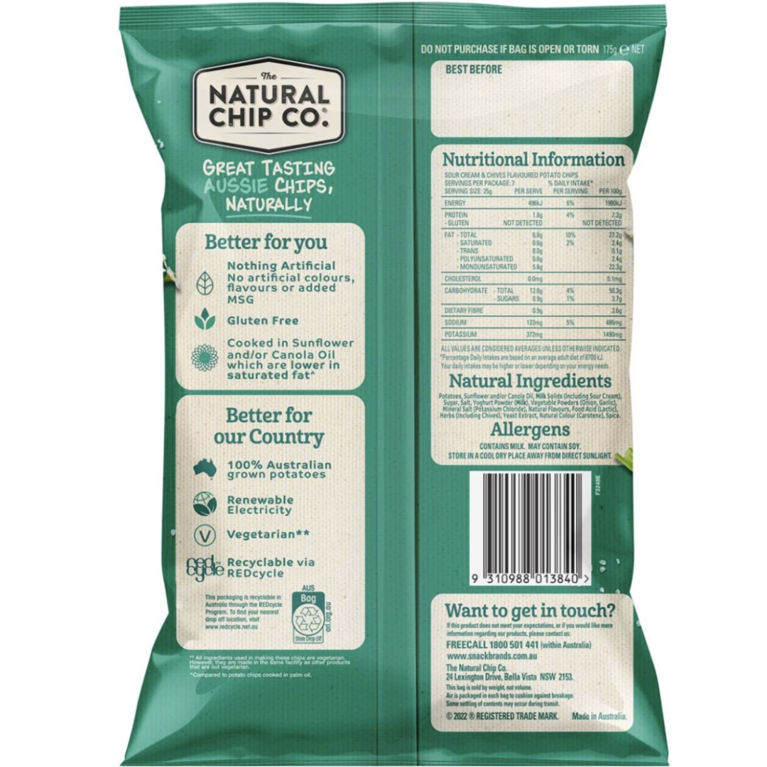 Gluten Free Sour Cream & Chives Chips 2