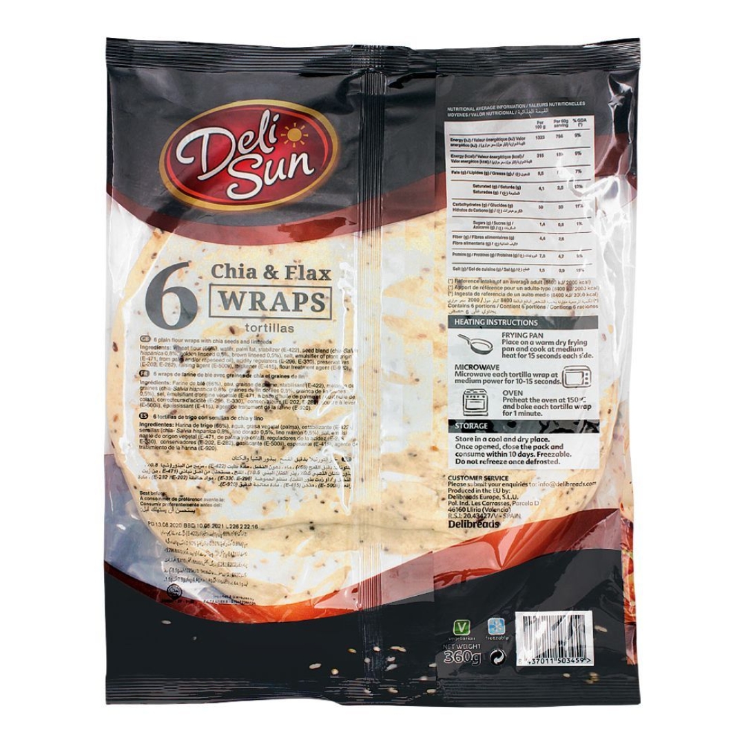 Chia & Flax Wrap 3