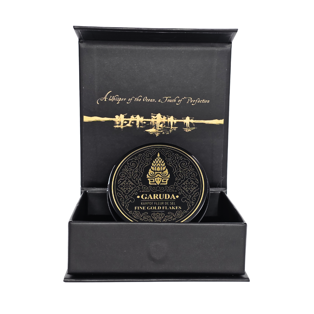 Kampot Sea Salt with Gold Flakes 4