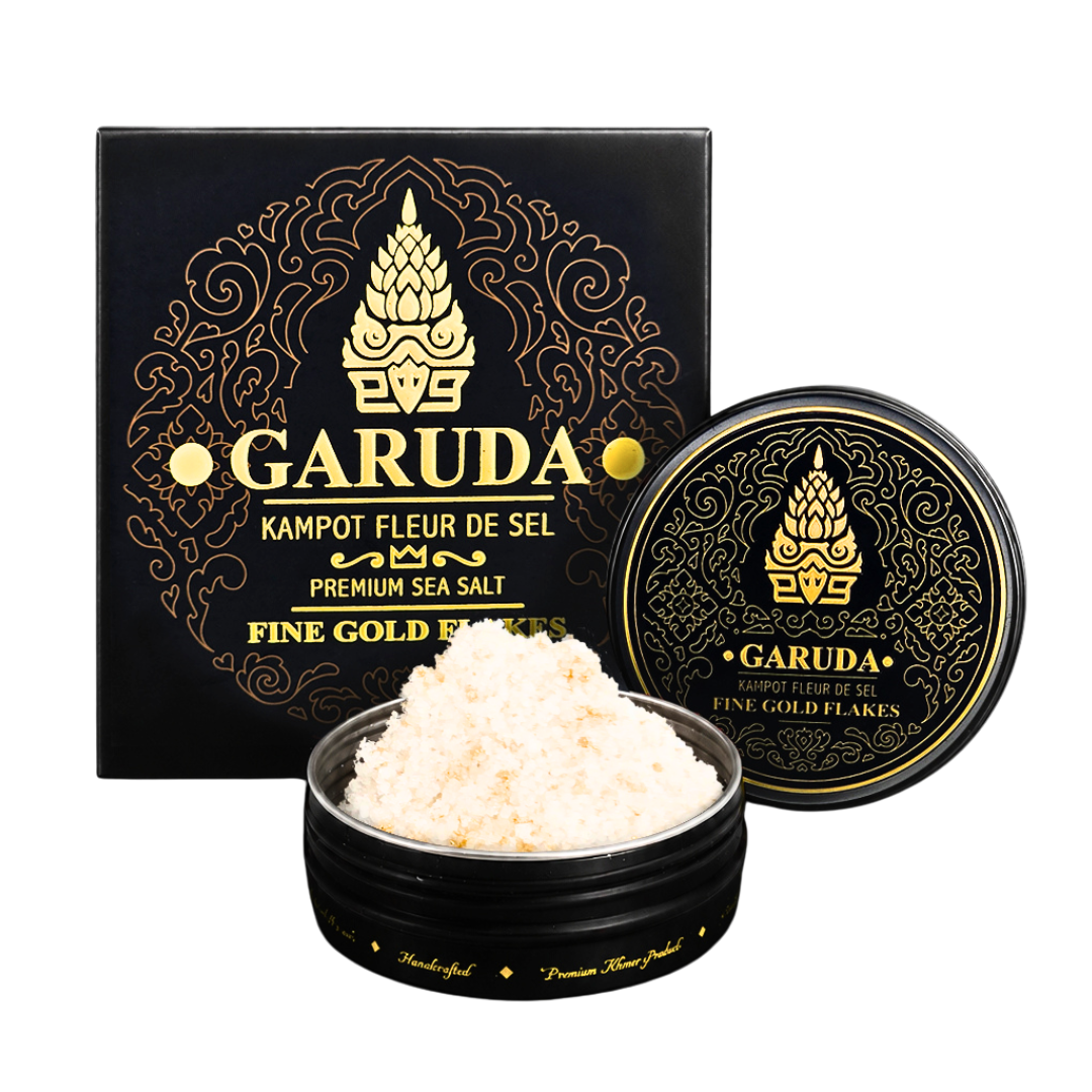 Kampot Sea Salt with Gold Flakes 3