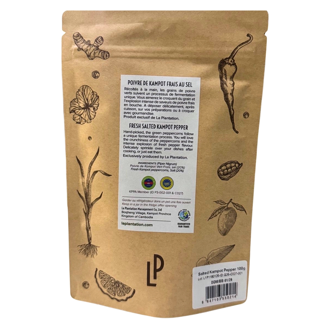 Whole Corns Salted Fresh Kampot Pepper 2