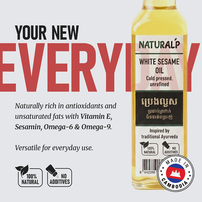 White Sesame Oil 2