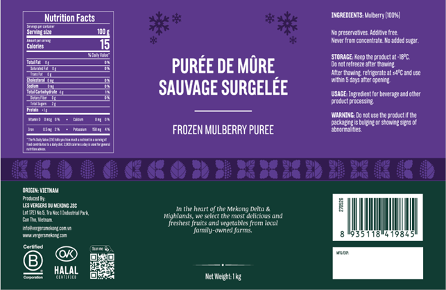 Mulberry Puree 2