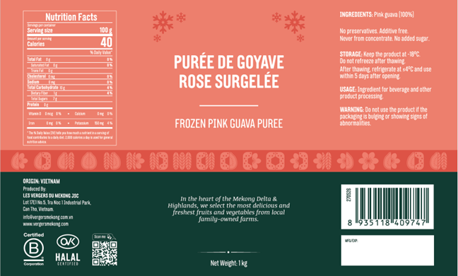 Pink Guava Puree 2